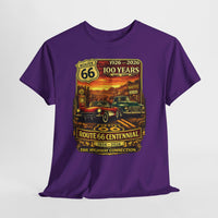 Route 66 Centennial Vintage Car Tee | 1926-2026 Highway Connection