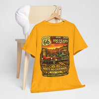 Route 66 Centennial Vintage Car Tee | 1926-2026 Highway Connection