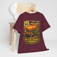 Route 66 Centennial Vintage Car Tee | 1926-2026 Highway Connection