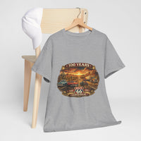 Route 66 Centennial T-Shirt | Vintage Americana Scenic Tee