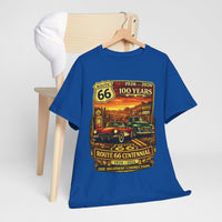 Route 66 Centennial Vintage Car Tee | 1926-2026 Highway Connection