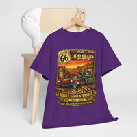 Route 66 Centennial Vintage Car Tee | 1926-2026 Highway Connection