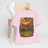 Route 66 Centennial Vintage Car Tee | 1926-2026 Highway Connection