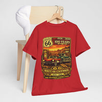 Route 66 Centennial Vintage Car Tee | 1926-2026 Highway Connection