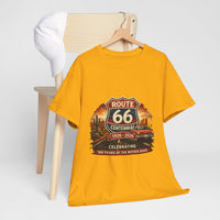Route 66 Centennial 1926-2026 Tee | Vintage Roadtrip Graphic Shirt