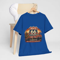 Route 66 Centennial 1926-2026 Tee | Vintage Roadtrip Graphic Shirt