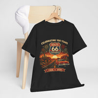 Route 66 Centennial 1926-2026 T-Shirt | Vintage Road Trip Tee