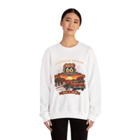 Route 66 Centennial 1926-2026 Crewneck | Vintage Roadtrip Scenic Design