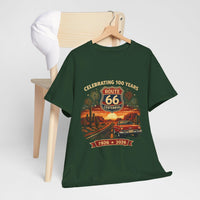 Route 66 Centennial 1926-2026 T-Shirt | Vintage Road Trip Tee