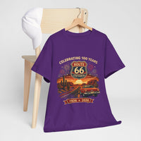Route 66 Centennial 1926-2026 T-Shirt | Vintage Road Trip Tee