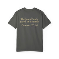 Custom Road Trip Tee Route 66 tee Signpost Road Trip T-shirt | Personalized Road trip Family Tee