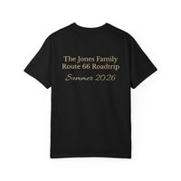 Custom Road Trip Tee Route 66 tee Signpost Road Trip T-shirt | Personalized Road trip Family Tee
