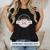 Route 66 T-shirt | 100 Year Anniversary tee Vintage Highway Badge