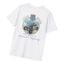 Route 66 Classic Car T-Shirt: 100 Years on America's Highway