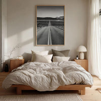 California Black and White Fine Art Photo Print, Route 66, USA Wall Decor Poster