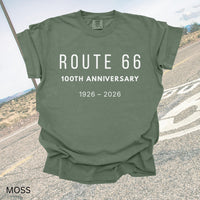 Route 66 Centennial 100th Anniversary Shirt, 100 Years Route66 Tee EST. 1926, Americana Highway 66 Souvenir Shirt, RT66 USA Road Trip Tshirt