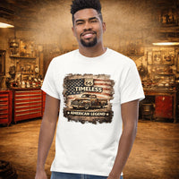 American Legend Retro Classic Pickup Truck Timeless Route 66 Unisex Classic Tee