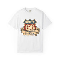 Route 66 Centennial T-Shirt, Vintage Road Trip Tee, Comfort Colors