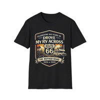 Drove My RV Across Route 66 | Vintage Route 66 RV T-Shirt | Centennial Road Trip Gift