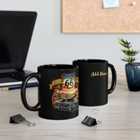Route 66 Classic Car Mug – Personalized Anniversary Gift