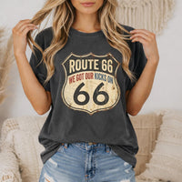 Route 66 Tee Shield T-Shirt We Got Our Kicks On 66 T-Shirt Road Trip Shirt