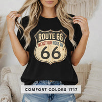 Route 66 Tee Shield T-Shirt We Got Our Kicks On 66 T-Shirt Road Trip Shirt