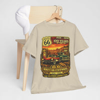 Route 66 Centennial Vintage Car Tee | 1926-2026 Highway Connection