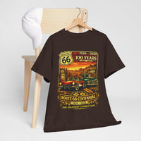 Route 66 Centennial Vintage Car Tee | 1926-2026 Highway Connection