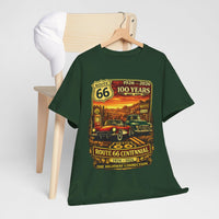 Route 66 Centennial Vintage Car Tee | 1926-2026 Highway Connection
