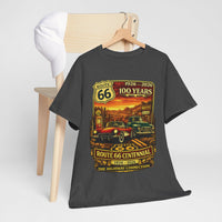 Route 66 Centennial Vintage Car Tee | 1926-2026 Highway Connection