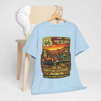 Route 66 Centennial Vintage Car Tee | 1926-2026 Highway Connection