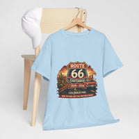 Route 66 Centennial 1926-2026 Tee | Vintage Roadtrip Graphic Shirt