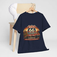 Route 66 Centennial 1926-2026 Tee | Vintage Roadtrip Graphic Shirt