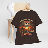 Route 66 Centennial 1926-2026 T-Shirt | Vintage Road Trip Tee
