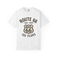 Route 66 100 Years Shirt, 1926 2026 Centennial Route 66 T-Shirt, Vintage Highway Road Trip Tee, Classic Americana Anniversary Travel Shirt