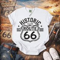 Route 66 Shield Vintage Roadtrip T-shirt