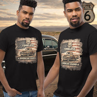American Legend Retro Classic Pickup Truck Timeless Route 66 Unisex Classic Tee