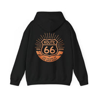 Route 66 100 Year Hoodie 1926 2026 Centennial Sweatshirt Open Road Anniversary Pullover Vintage Highway Graphic Hoodie for Men Women