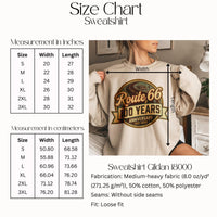 Route 66 T-Shirts Sweatshirt: 100 Year Anniversary, Classic Car, Highway