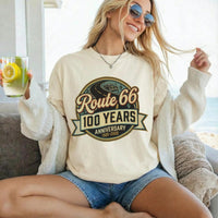 Route 66 T-Shirts Sweatshirt: 100 Year Anniversary, Classic Car, Highway