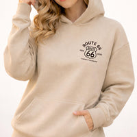 Route 66 Centennial Hoodie 1926-2026 | 100 Years of the Open Road Sweatshirt | Vintage Americana Road Trip Pullover | Unisex Graphic Hoodie