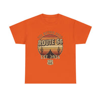 Vintage Route 66 T-Shirt - Desert Sunset Graphic Tee, The Mother Road Est 1926, Retro Americana Road Trip Shirt, Gift for Travelers