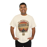 Vintage Route 66 T-Shirt - Desert Sunset Graphic Tee, The Mother Road Est 1926, Retro Americana Road Trip Shirt, Gift for Travelers