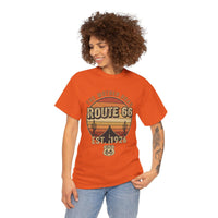 Vintage Route 66 T-Shirt - Desert Sunset Graphic Tee, The Mother Road Est 1926, Retro Americana Road Trip Shirt, Gift for Travelers