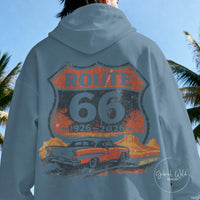 Route 66 Centennial T-shirt PNG, Vintage Americana Road Trip digital download, Men's Graphic, Classic Car, Arizona PNG, Family Vacation