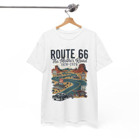 Route 66 The Mother Road 1926-2026 T-Shirt | Vintage Road Trip Tee