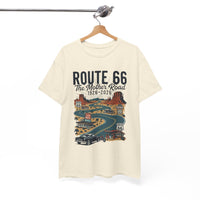 Route 66 The Mother Road 1926-2026 T-Shirt | Vintage Road Trip Tee