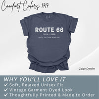 Route 66 Centennial Sweatshirt 1926–2026 100 Years Shirt, Vintage Americana Road Trip Tee, Until the Tank Runs Dry Retro Highway T-Shirt