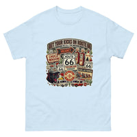 Route 66 Graphic T-Shirt – Retro Mother Road Desert Tee