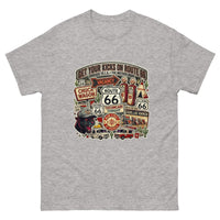 Route 66 Graphic T-Shirt – Retro Mother Road Desert Tee